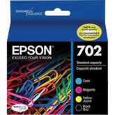 Epson 702 DURABrite Ultra Standard Capacity Ink Cartridge Combo Pack Price in Dubai